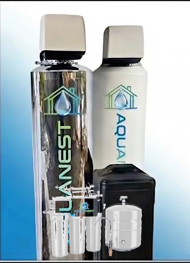 Sistema de purificación AquaNest Pro con osmosis inversa para agua de ciudad